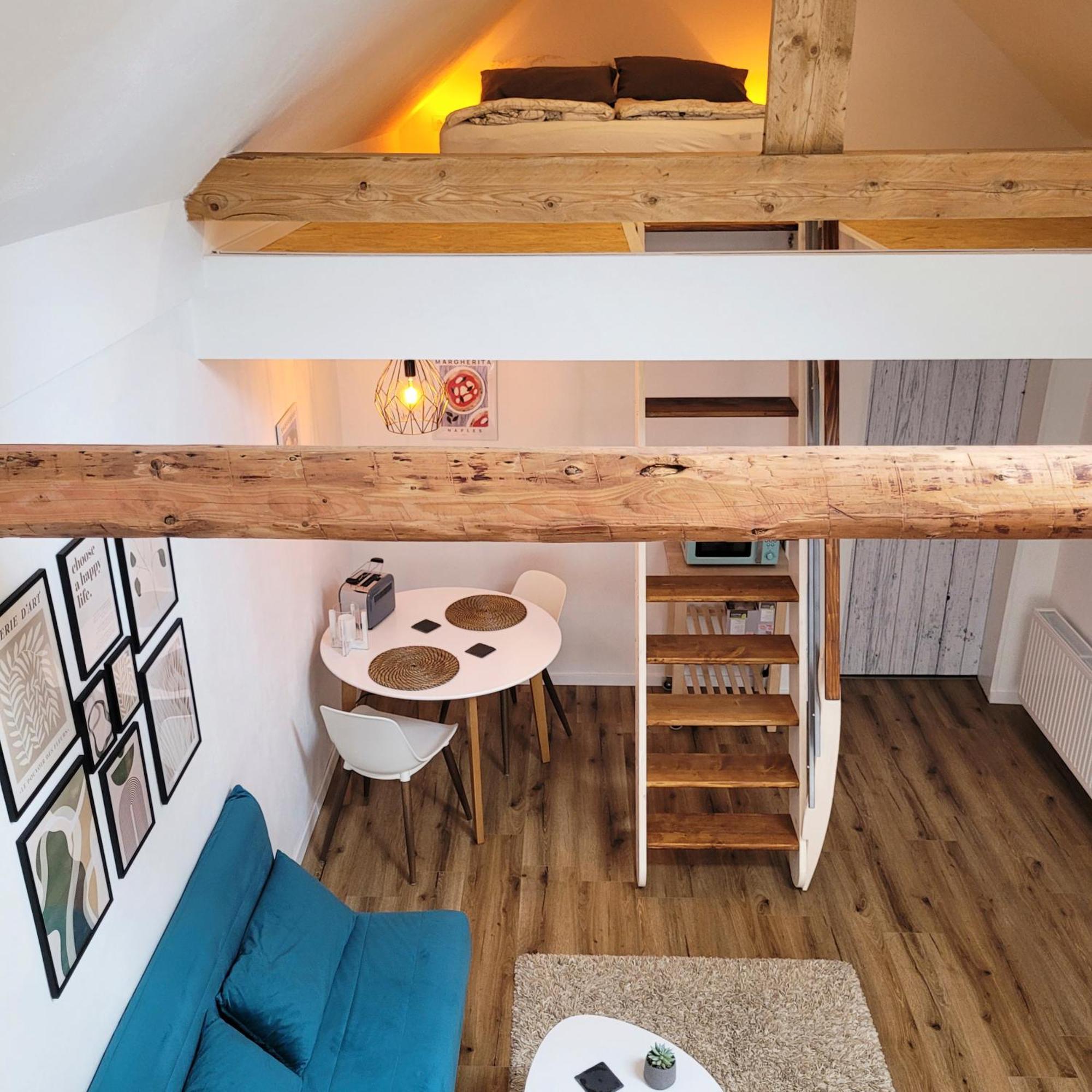 Modernes 1-Zimmer-Apartment Mit Galerie-Schlafkoje Im Skandinavischen Stil Ostenfeld  Exterior photo